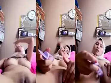 Bokep Indo Ukhti Colmek Sambil Tiduran Memek Basah Banjir Lumer