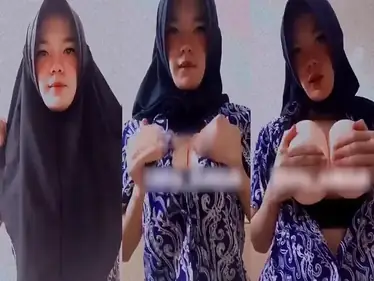 Nabilah Hijab Toge Remas Toket Sendiri, Bokep Indo Viral